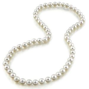 NWT Standard 28" Strand Of Faux Pearl Necklace